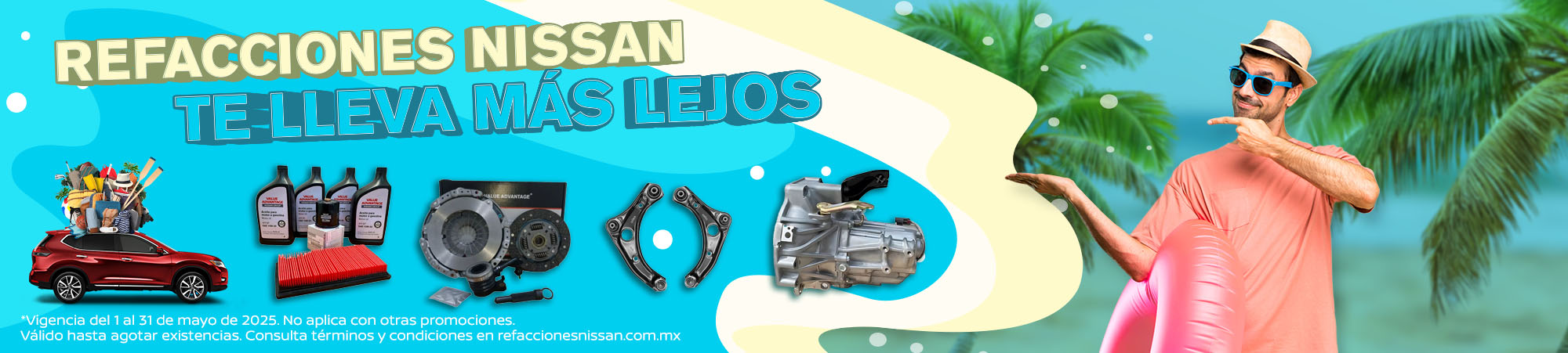 Banner Refacciones Nissan Enero 2024 Resp