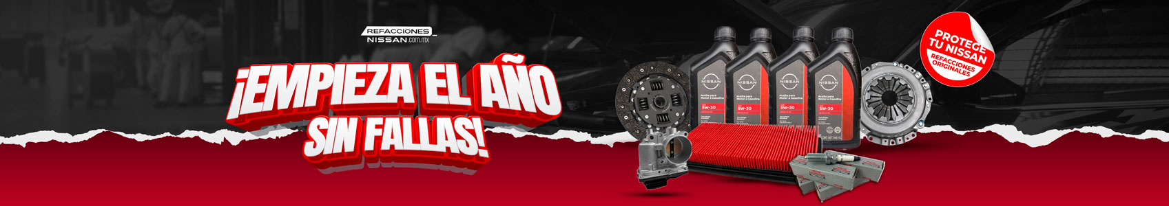 Refacciones NISSAN las mejores refacciones originales para tu nissan banner principal 1