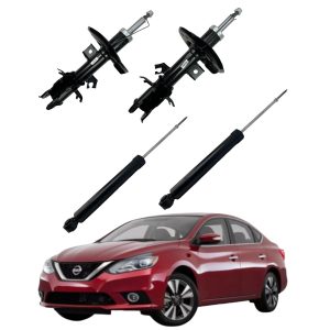 KIT AMORTIGUADORES DELANTEROS Y TRASEROS SENTRA B17 2012 - 2019