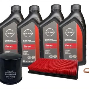 Kit De Afinacion Nissan March 2012-2024 Aceite 5w30 Sin Bujias