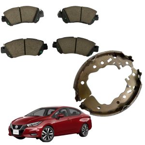 BALATAS DELANTERAS Y TRASERAS OEM VERSA N18 2020 - 2025